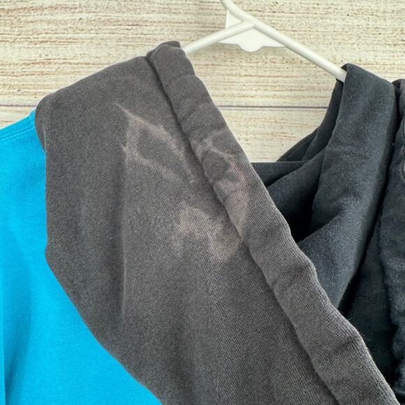 Vintage Y2K Famous Stars and Straps Family Full Zip Hoodie Adult M Blue Black - Picture 6 of 12